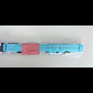 CutestPet Blue Adjustable Light Up Pet Collar size small